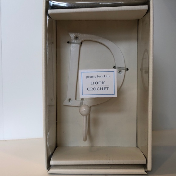 Pottery Barn Kids Other - New in box, Pottery barn kids wall hook “D”